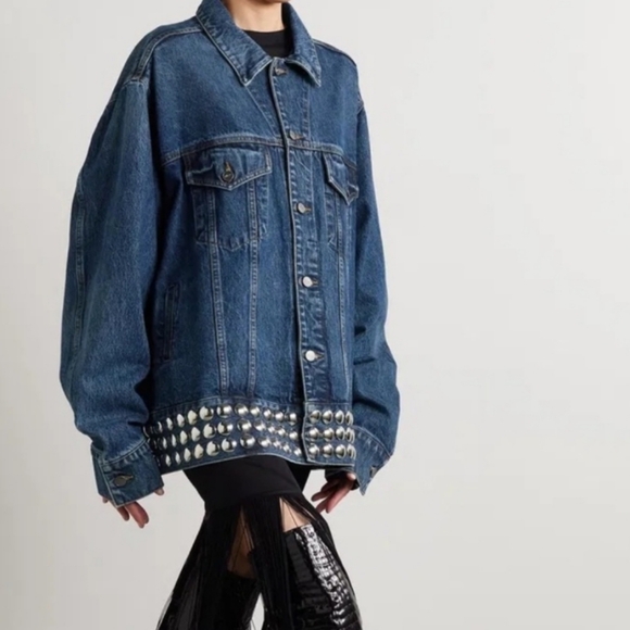Khaite Grizzo Denim Jacket